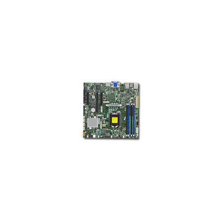 SUPERMICRO X11SSZ-QF-B LGA1151/Intel Q170/DDR4/SATA3&USB3.0/A&V&2GbE/MicroATX MBD-X11SSZ-QF-B